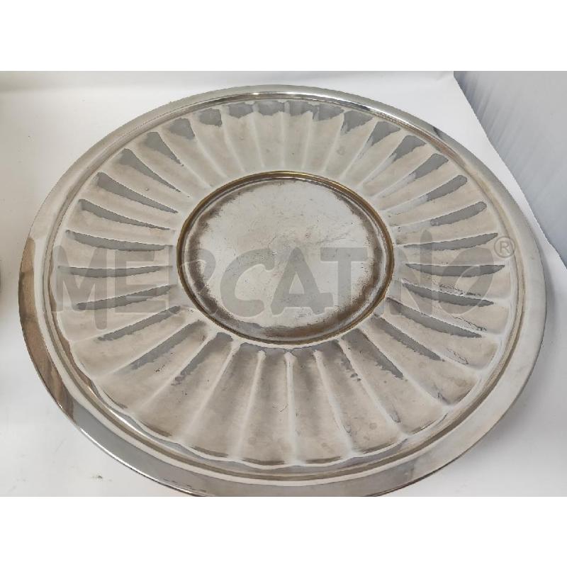 ZUPPIERA + VASSOIO TONDO SILVER PLATE ONDE  | Mercatino dell'Usato Vinci - fraz. sovigliana 4