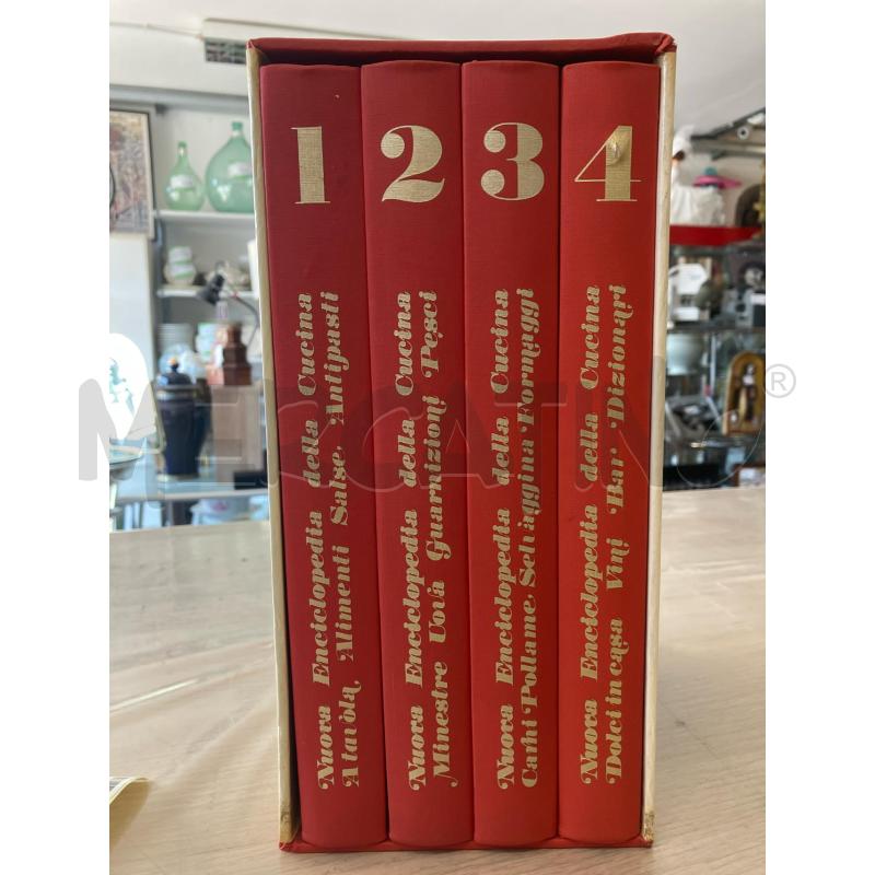 &NUOVA ENCICLOPEDIA DELLA CUCINA 4 VOLUMI | Mercatino dell'Usato Vinci - fraz. sovigliana 2