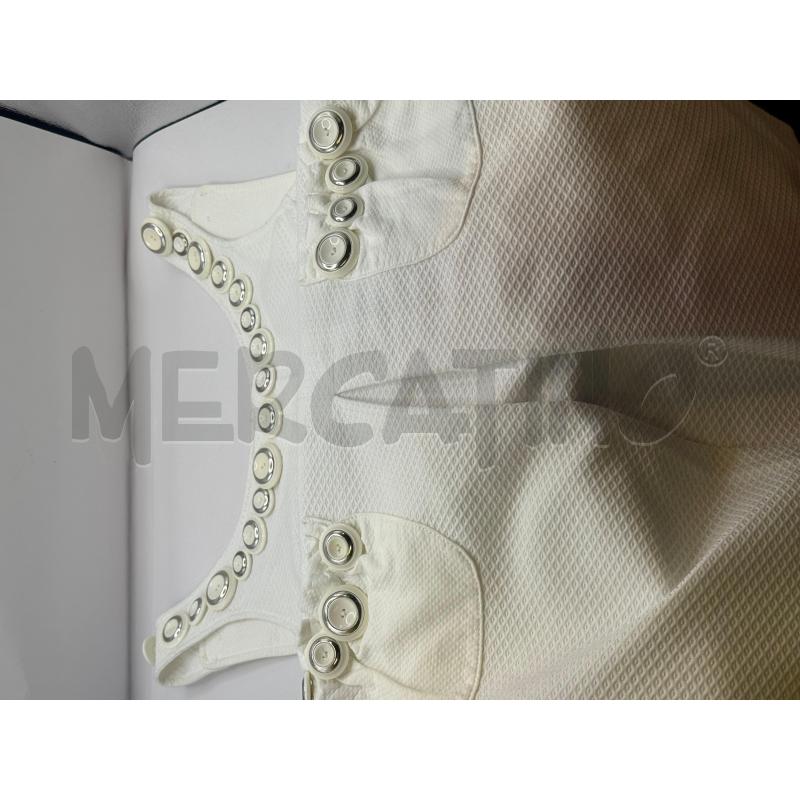 ABITO DONNA BIANCO D&G BOTTONI | Mercatino dell'Usato Genova sampierdarena 4