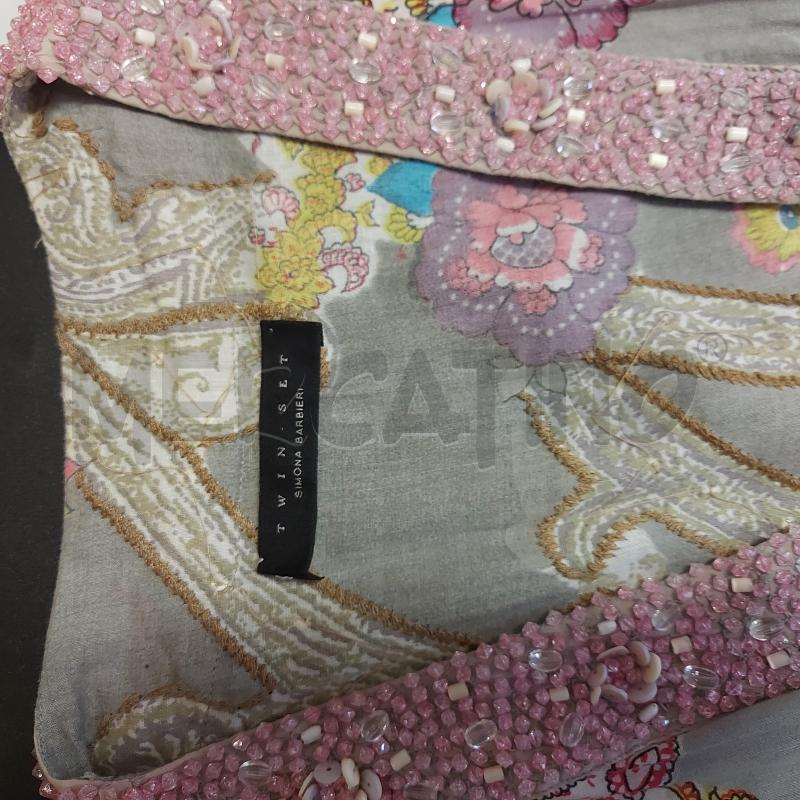 ABITO DONNA GRIGIO PERLINE TWINSET | Mercatino dell'Usato Genova sampierdarena 3