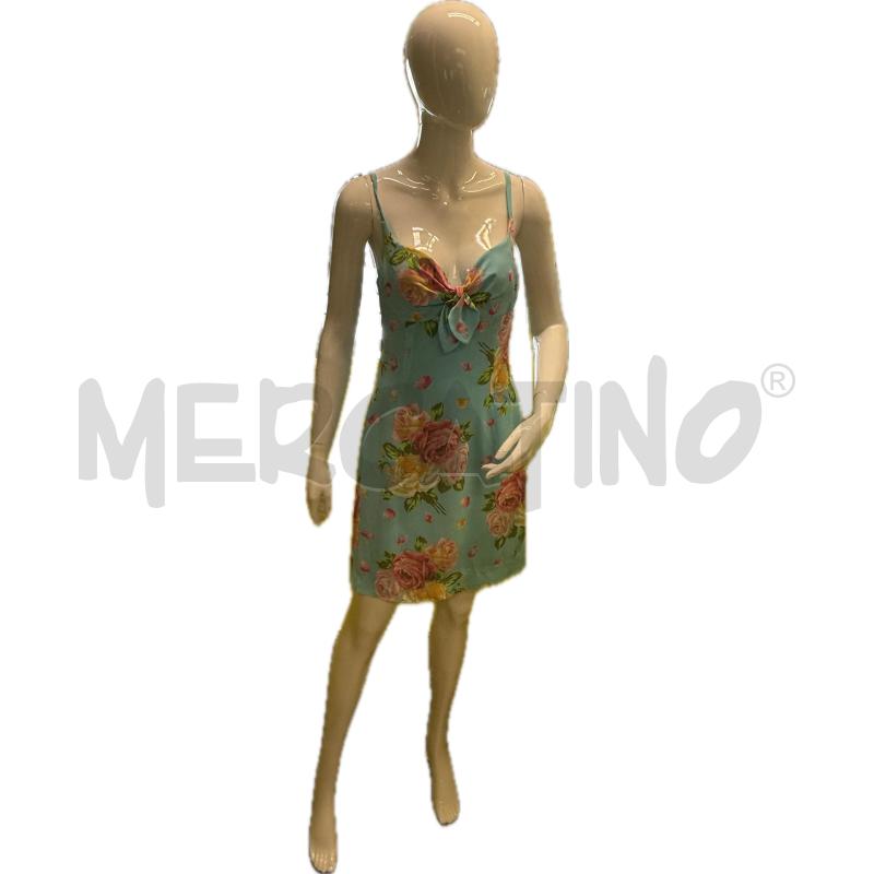 ABITO DONNA KENZO JUNGLE AZZURRO FIORATO | Mercatino dell'Usato Genova sampierdarena 1