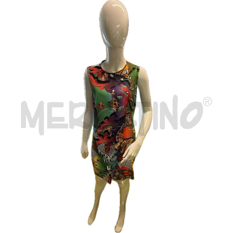 ABITO DONNA VERSACE COLORATO | Mercatino dell'Usato Genova sampierdarena 1