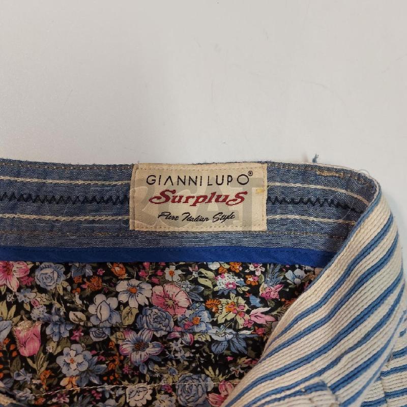BERMUDA UOMO G LUPO RIGHE BEIGE AZZU | Mercatino dell'Usato Genova sampierdarena 2