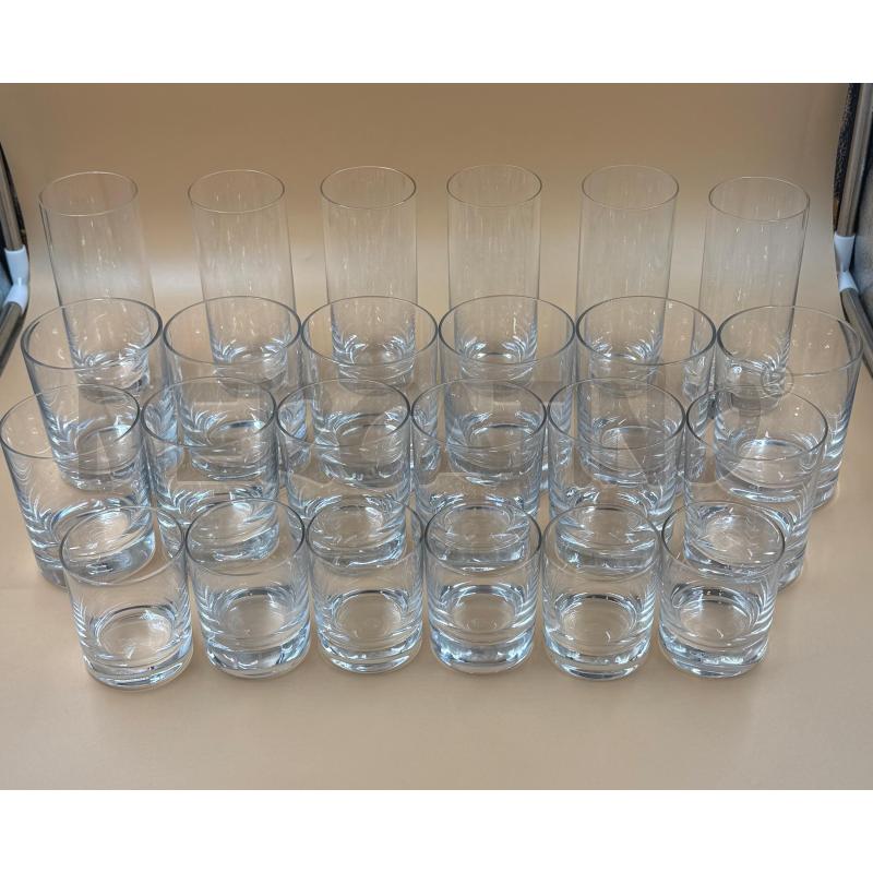 BICCHIERI BACCARAT 4 FORMATI DA 6 | Mercatino dell'Usato Genova sampierdarena 1