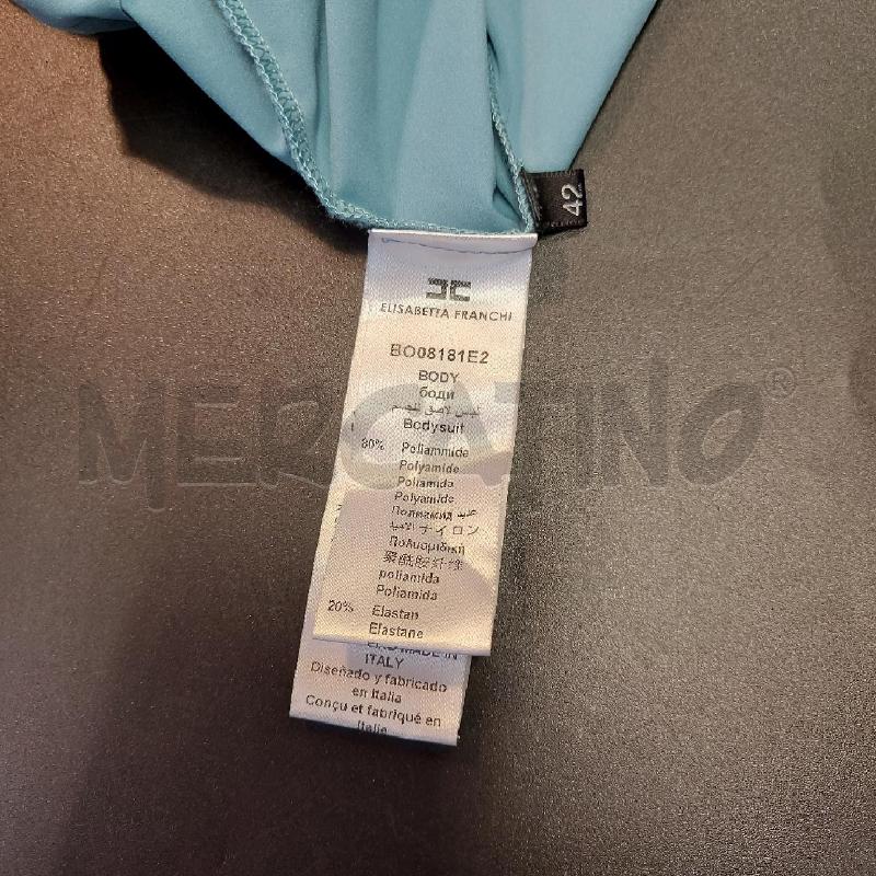 BODY DONNA E FRANCHI VERDE ACQUA | Mercatino dell'Usato Genova sampierdarena 5