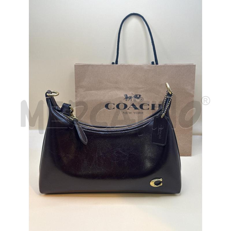 BORSA DONNA COACH MARRONE | Mercatino dell'Usato Genova sampierdarena 1