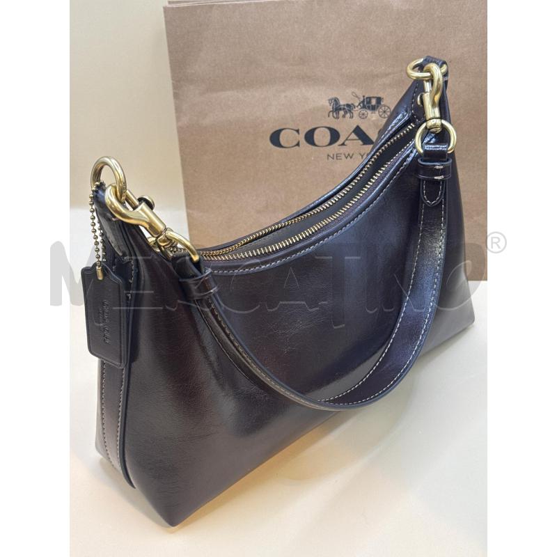BORSA DONNA COACH MARRONE | Mercatino dell'Usato Genova sampierdarena 2
