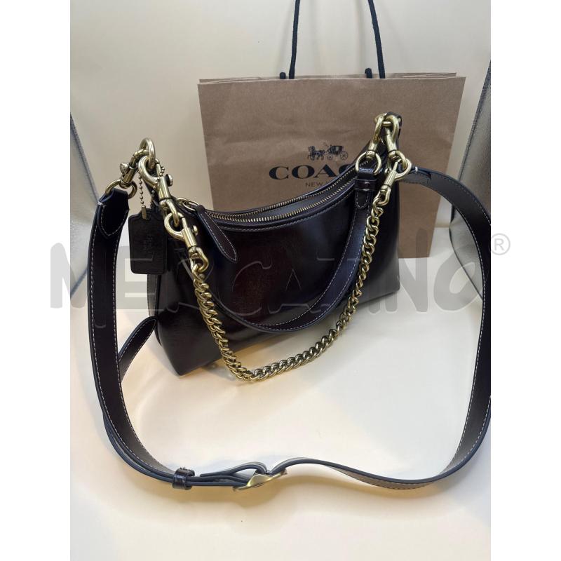 BORSA DONNA COACH MARRONE | Mercatino dell'Usato Genova sampierdarena 3
