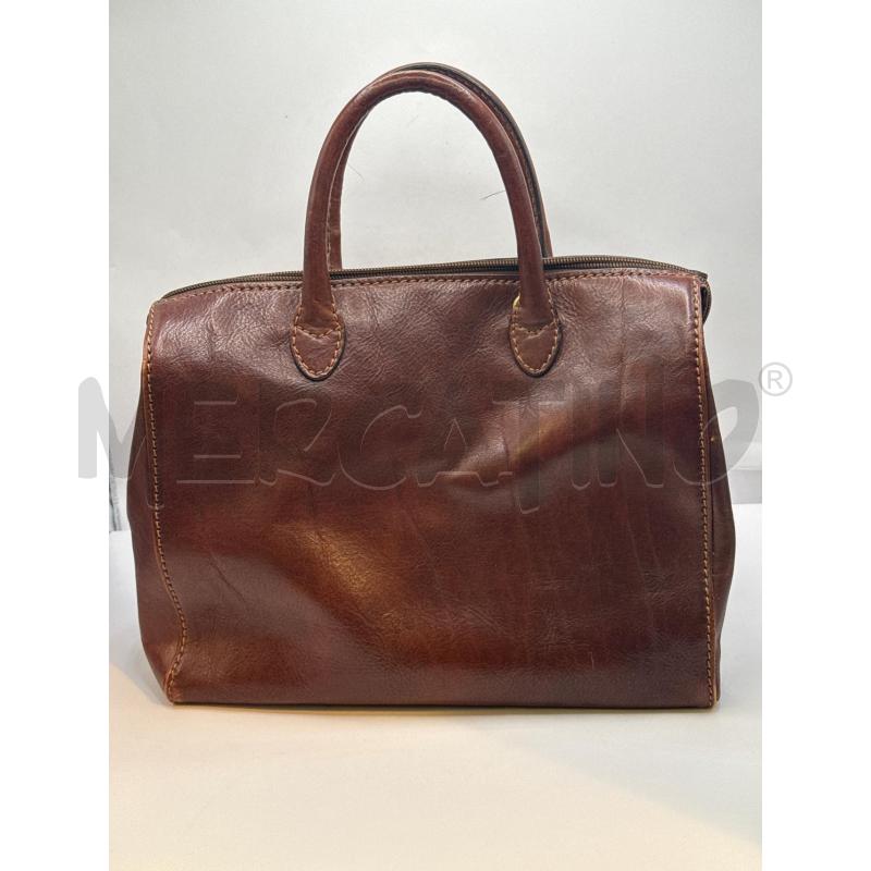 BORSA DONNA MARRONE PELLE THE BRIDGE  | Mercatino dell'Usato Genova sampierdarena 2