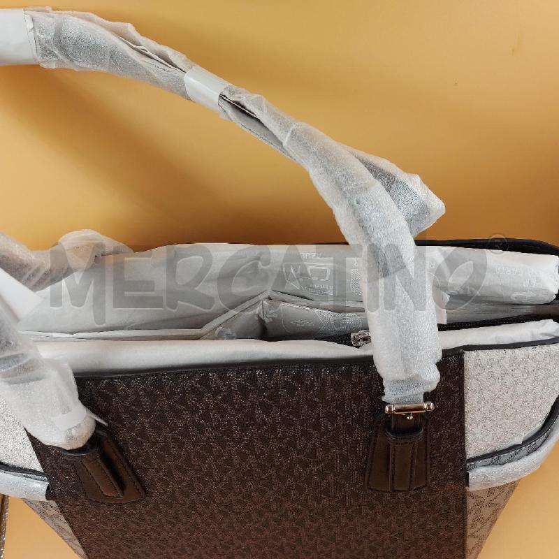 BORSA DONNA NERA GRIGIA MK | Mercatino dell'Usato Genova sampierdarena 4