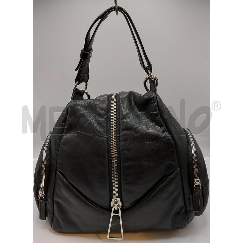 BORSA DONNA VIC MATIE NERO PELLE | Mercatino dell'Usato Genova sampierdarena 1