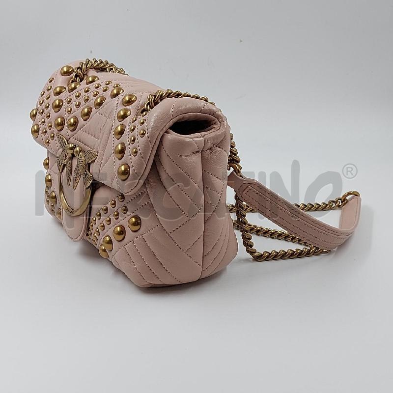 BORSETTA DONNA ROSA PINKO BORCHIE | Mercatino dell'Usato Genova sampierdarena 2