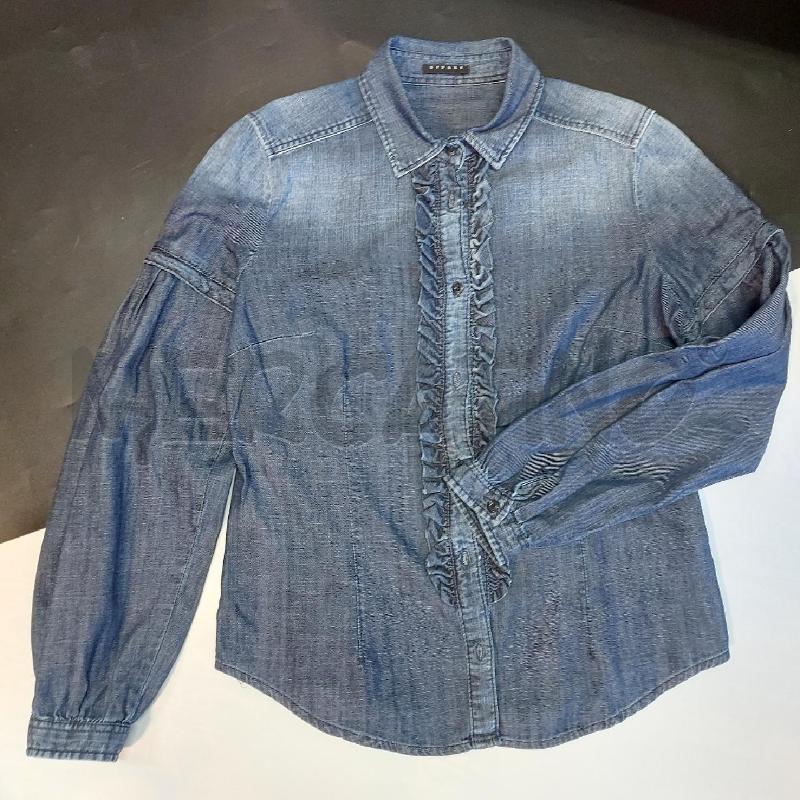 CAMICIA DONNA ARRICCIO SISLEY JEANS | Mercatino dell'Usato Genova sampierdarena 1