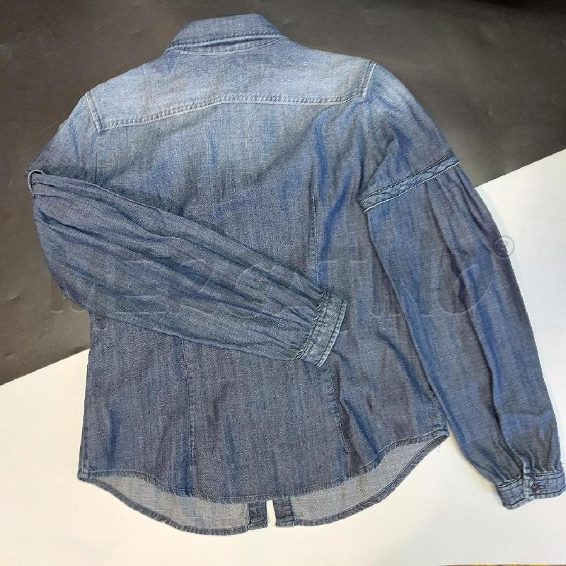CAMICIA DONNA ARRICCIO SISLEY JEANS | Mercatino dell'Usato Genova sampierdarena 3