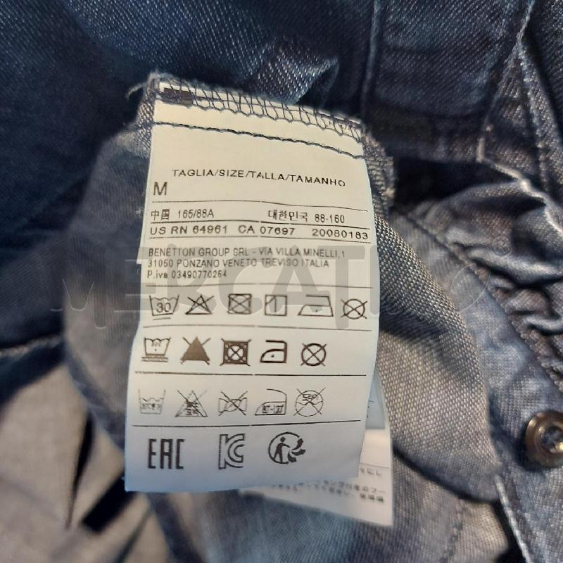 CAMICIA DONNA ARRICCIO SISLEY JEANS | Mercatino dell'Usato Genova sampierdarena 4