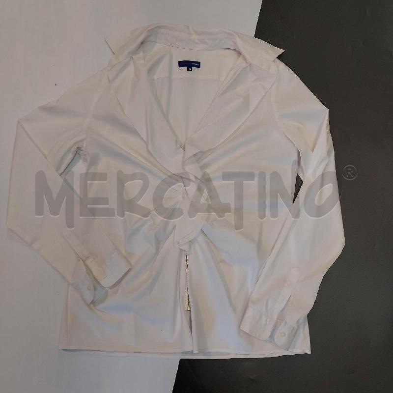 CAMICIA DONNA BIANCA TRUSSARDI | Mercatino dell'Usato Genova sampierdarena 1