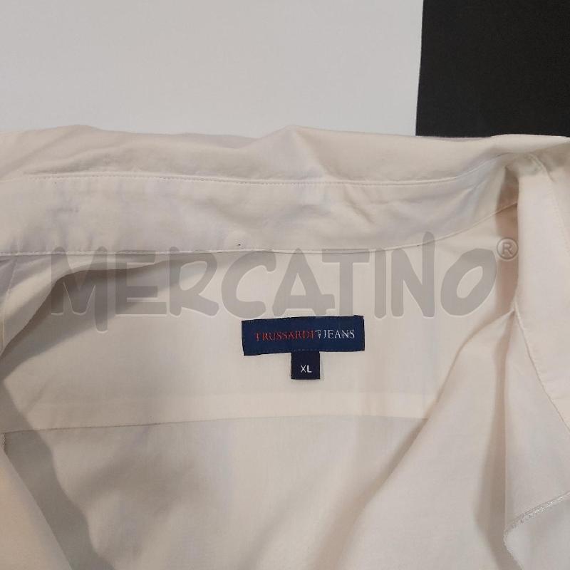 CAMICIA DONNA BIANCA TRUSSARDI | Mercatino dell'Usato Genova sampierdarena 3