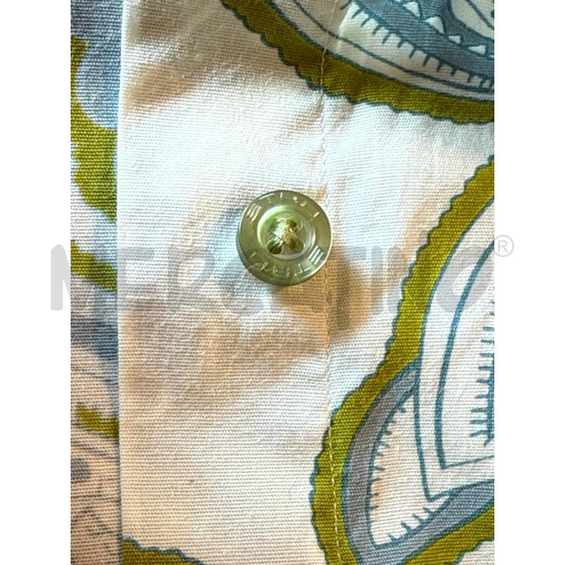 CAMICIA DONNA ETRO VERDE FANTASIA FIORI E FOGLIE | Mercatino dell'Usato Genova sampierdarena 4