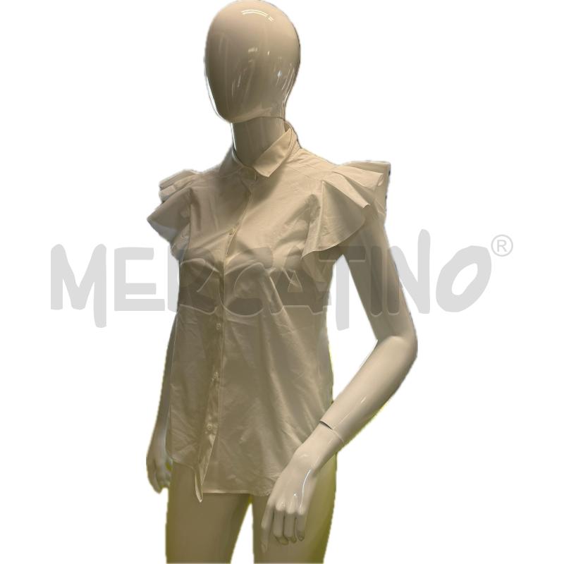 CAMICIA DONNA RED VALENTINO BIANCA | Mercatino dell'Usato Genova sampierdarena 1