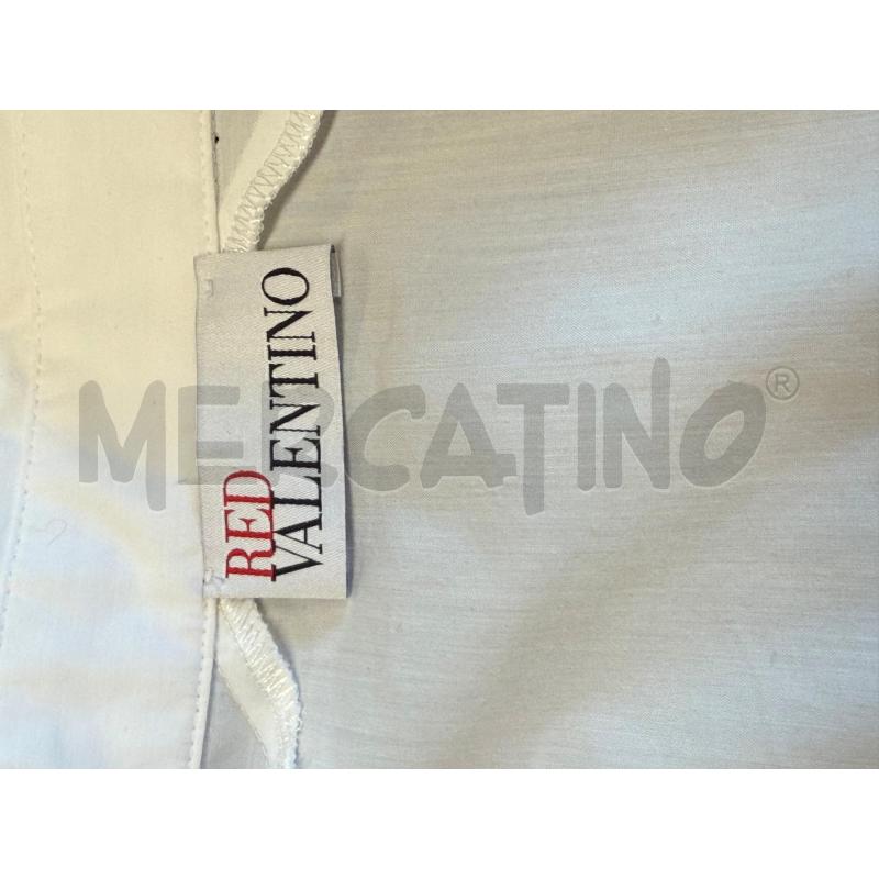 CAMICIA DONNA RED VALENTINO BIANCA | Mercatino dell'Usato Genova sampierdarena 3