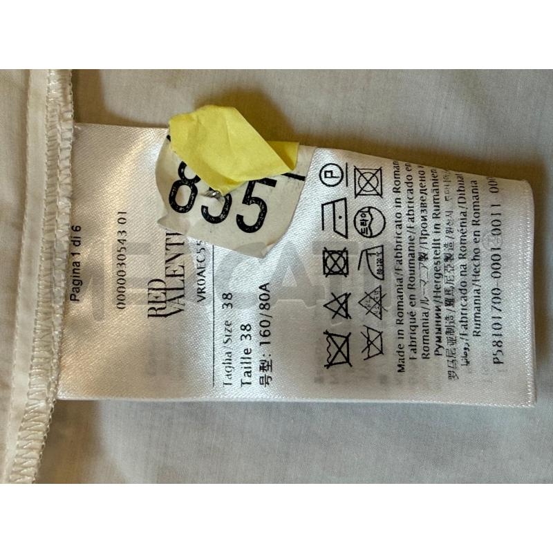 CAMICIA DONNA RED VALENTINO BIANCA | Mercatino dell'Usato Genova sampierdarena 4