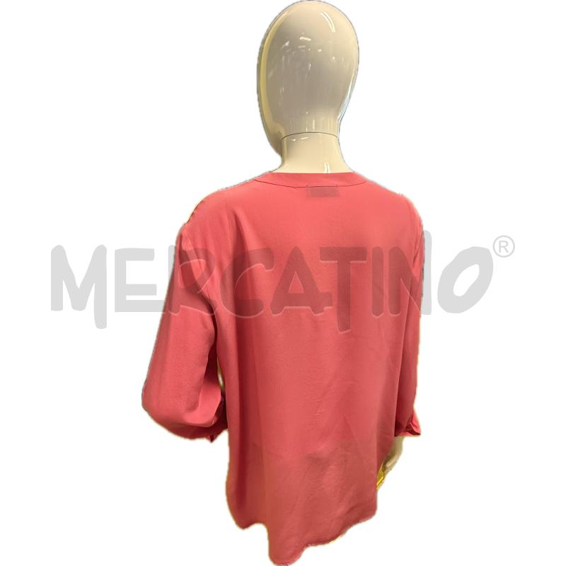 CAMICIA DONNA ROSA SETA FALCONERI | Mercatino dell'Usato Genova sampierdarena 3