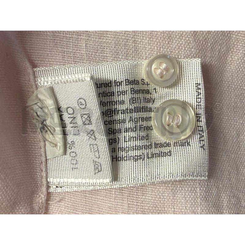 CAMICIA UOMO FRED PERRY LINO ROSA | Mercatino dell'Usato Genova sampierdarena 3