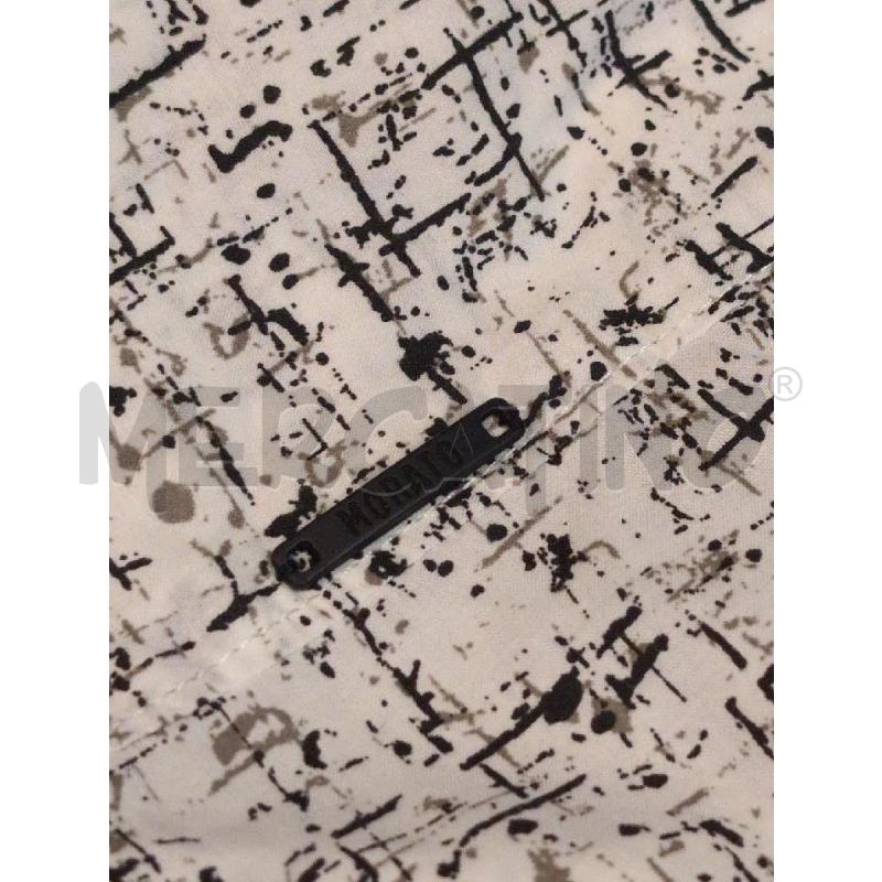 CAMICIA UOMO MORATO BIANCA FANT NERO BEIGE | Mercatino dell'Usato Genova sampierdarena 5
