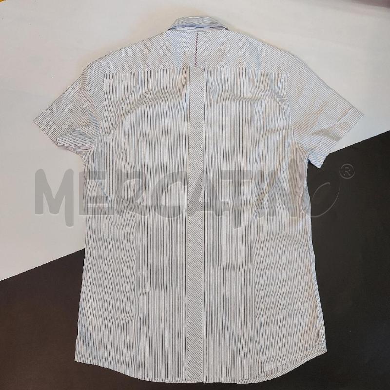 CAMICIA UOMO RIGHE BLU MORATO | Mercatino dell'Usato Genova sampierdarena 3