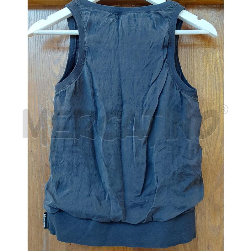 CANOTTA DONNA D&G SETA NERA | Mercatino dell'Usato Genova sampierdarena 2