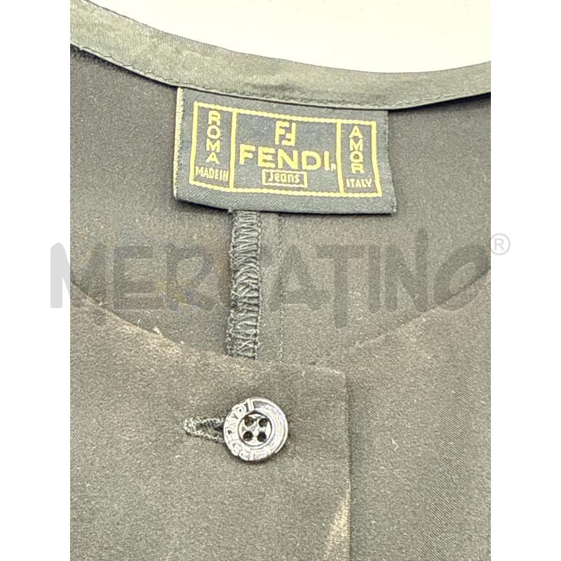 CANOTTA DONNA FENDI NERO  | Mercatino dell'Usato Genova sampierdarena 4