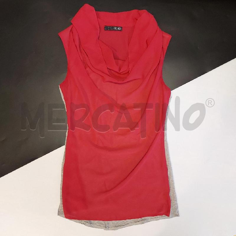 CANOTTA DONNA ROSSA GREY LIUJO | Mercatino dell'Usato Genova sampierdarena 1