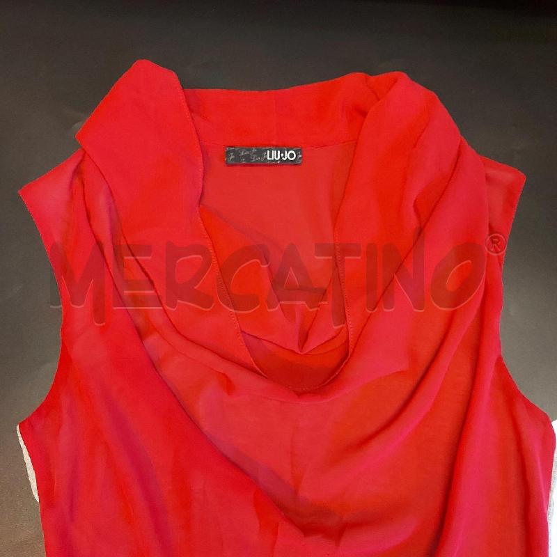 CANOTTA DONNA ROSSA GREY LIUJO | Mercatino dell'Usato Genova sampierdarena 2