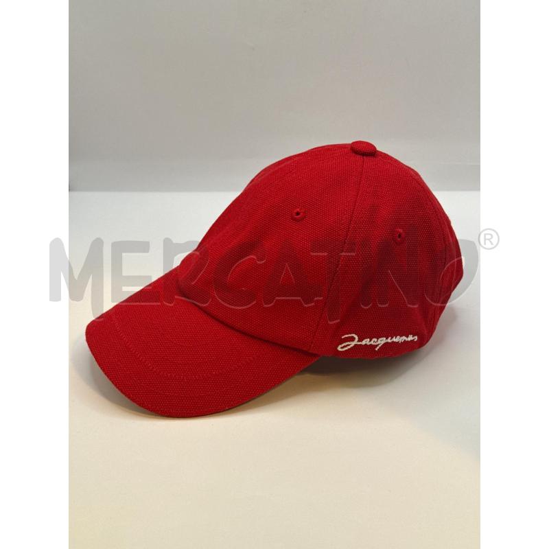 CAPPELLO ROSSO JACQUEMUS | Mercatino dell'Usato Genova sampierdarena 1