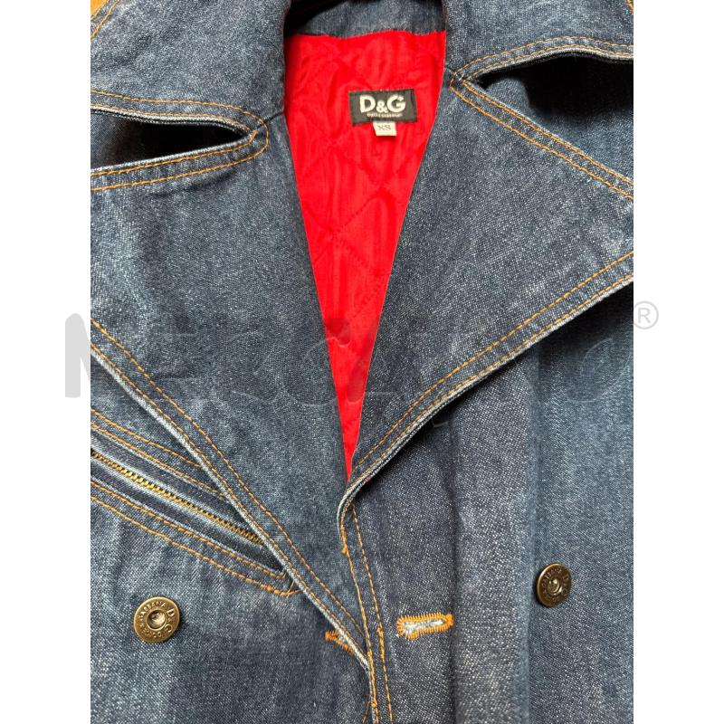 CAPPOTTO DONNA JEANS D&G | Mercatino dell'Usato Genova sampierdarena 2