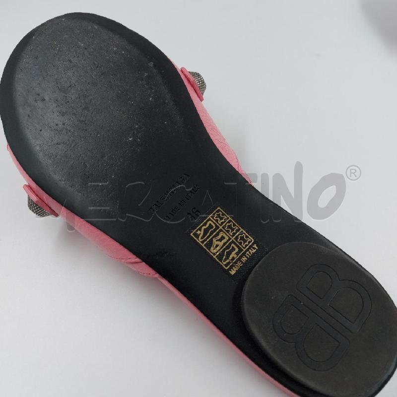 CIABATTE DONNA BALENCIAGA CAGOLE ROSA | Mercatino dell'Usato Genova sampierdarena 4