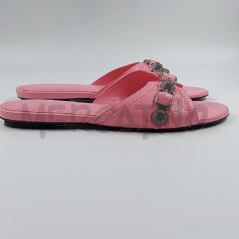 CIABATTE DONNA BALENCIAGA CAGOLE ROSA | Mercatino dell'Usato Genova sampierdarena 5