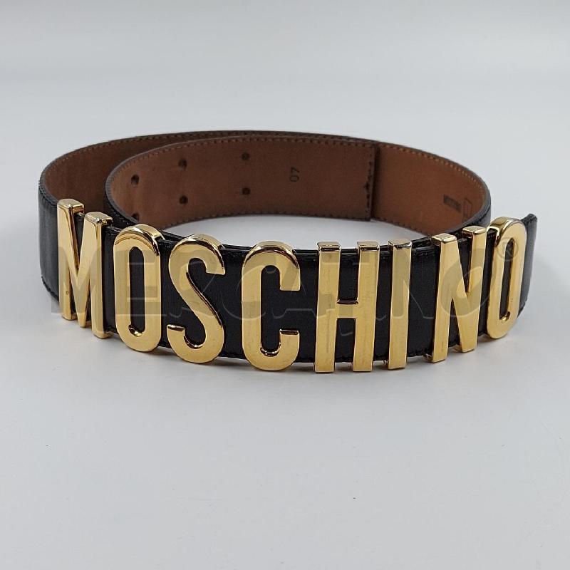 CINTURA DONNA PELLE MOSCHINO | Mercatino dell'Usato Genova sampierdarena 1