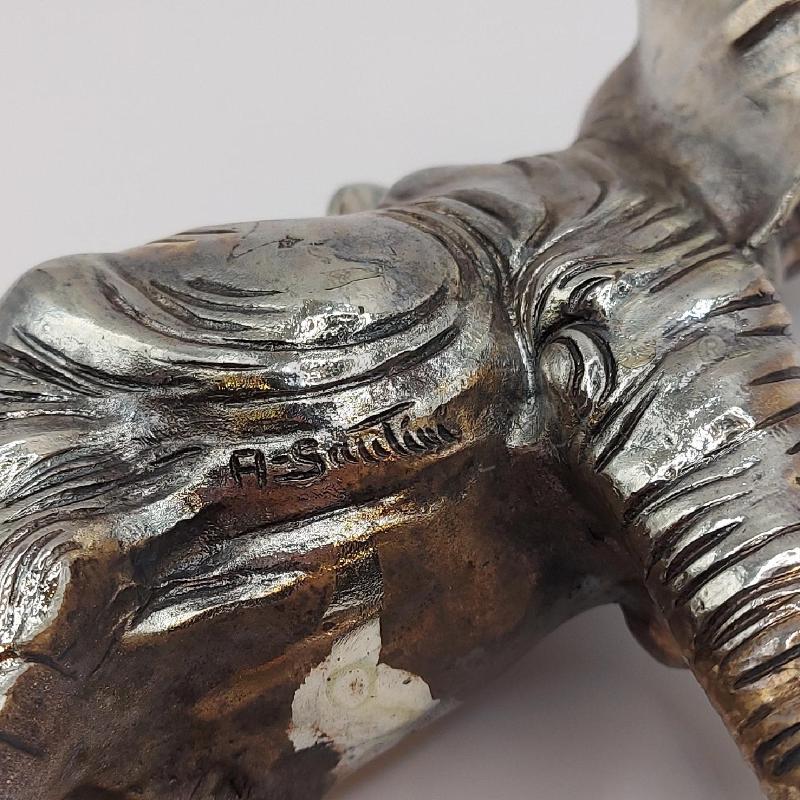 ELEFANTE ARGENTATO SANTINI | Mercatino dell'Usato Genova sampierdarena 4
