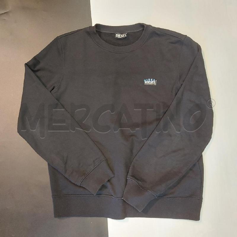 FELPA UOMO DIESEL NERA | Mercatino dell'Usato Genova sampierdarena 1