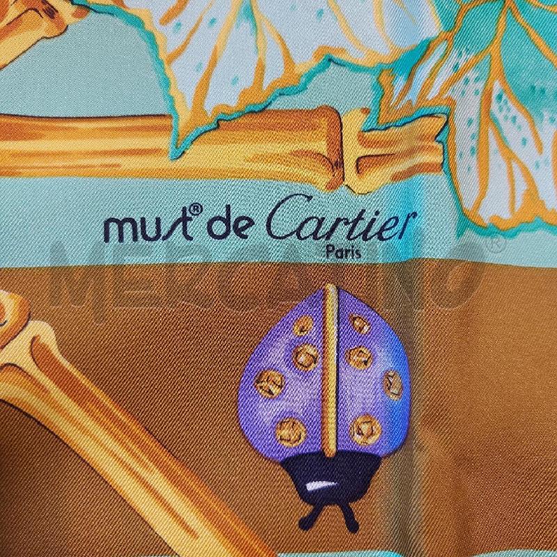 FOULARD MUST DE CARTIER COCCINELLE VIOLA | Mercatino dell'Usato Genova sampierdarena 5