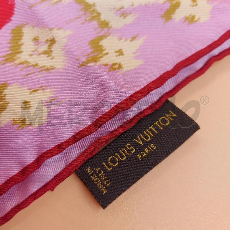 FOULARD ROSA COLOR LOUIS VUITTON | Mercatino dell'Usato Genova sampierdarena 3