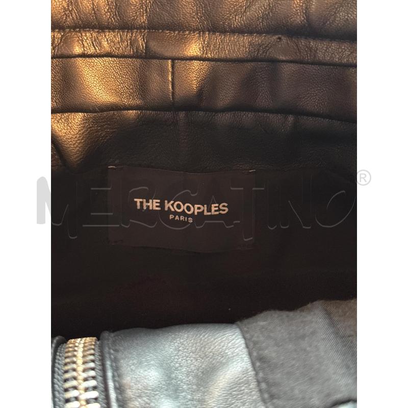GONNA THE KOOPLES NERA PELLE NERA ZIP | Mercatino dell'Usato Genova sampierdarena 4