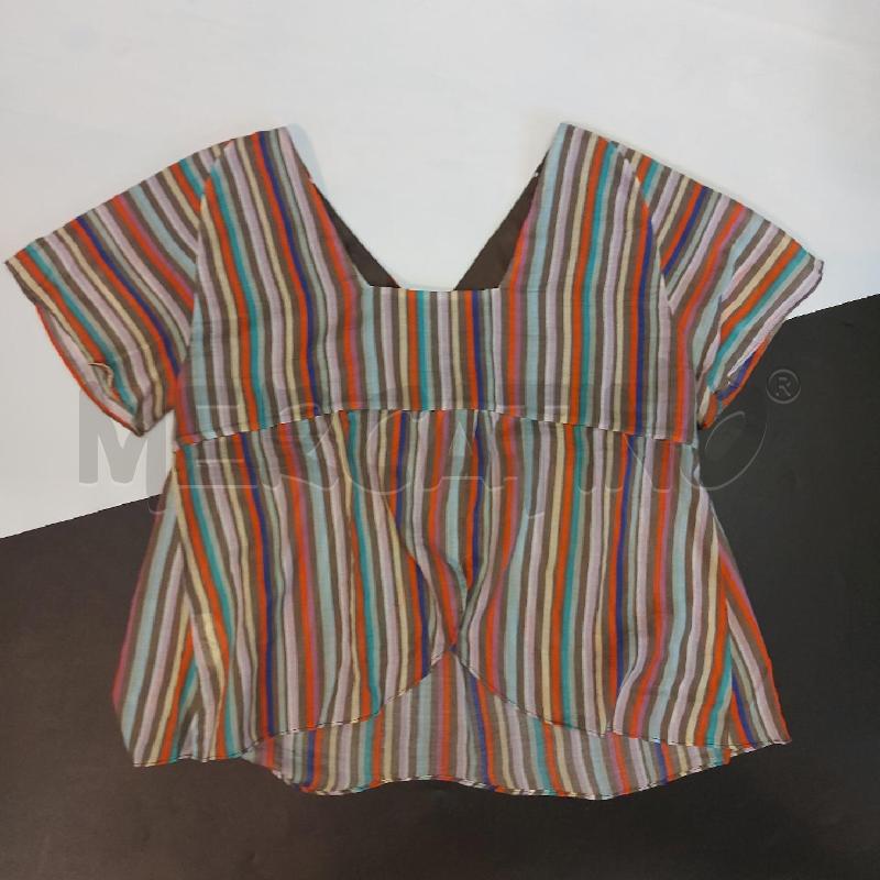 MAGLIA DONNA CACHAREL RIGHE COLOR | Mercatino dell'Usato Genova sampierdarena 3