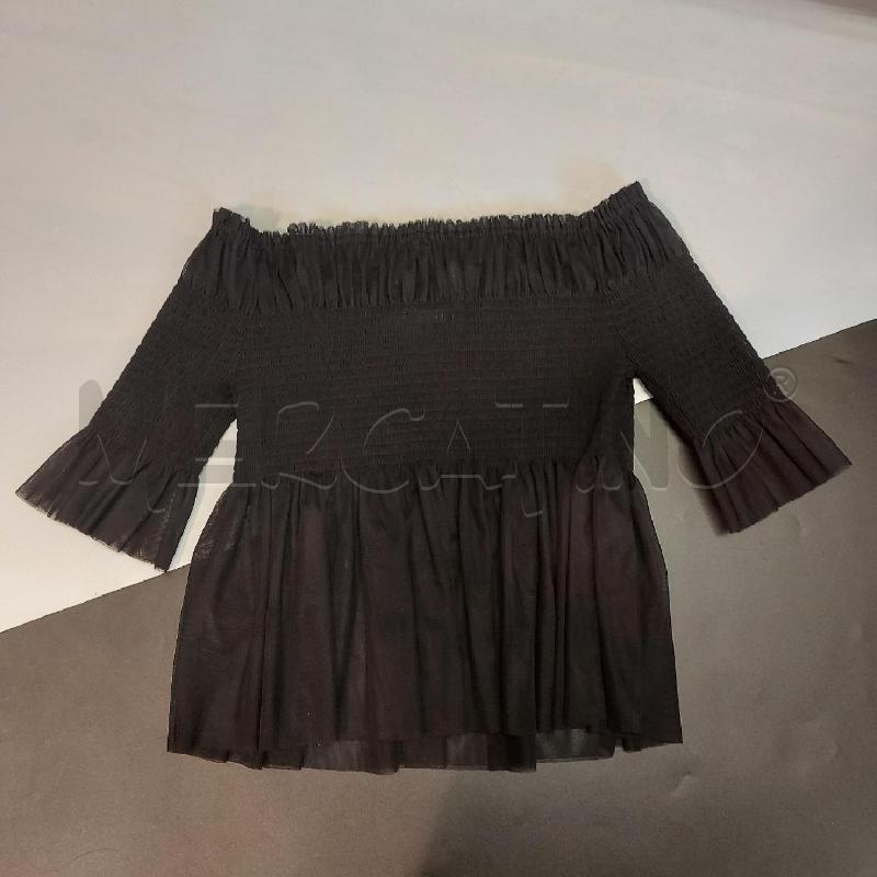 MAGLIA DONNA NERA PATRIZIA PEPE | Mercatino dell'Usato Genova sampierdarena 3