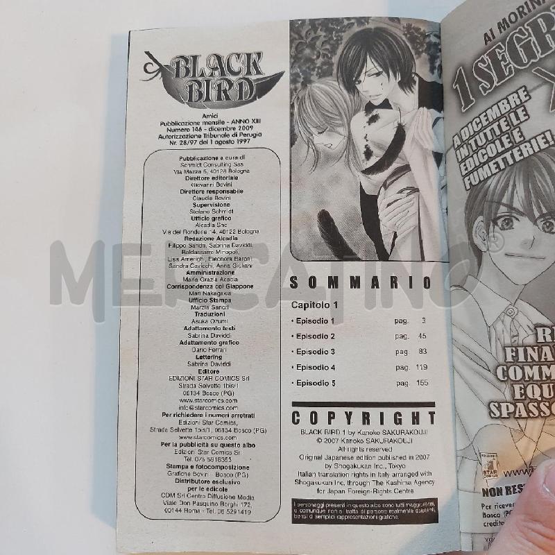 MANGA BLACK BIRD | Mercatino dell'Usato Genova sampierdarena 2