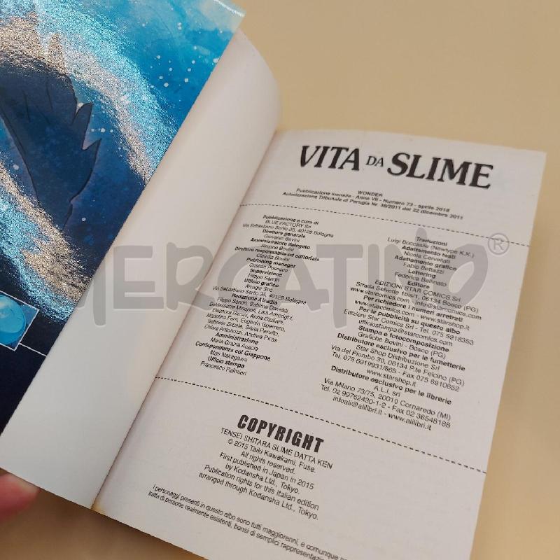 MANGA VITA DA SLIME | Mercatino dell'Usato Genova sampierdarena 3