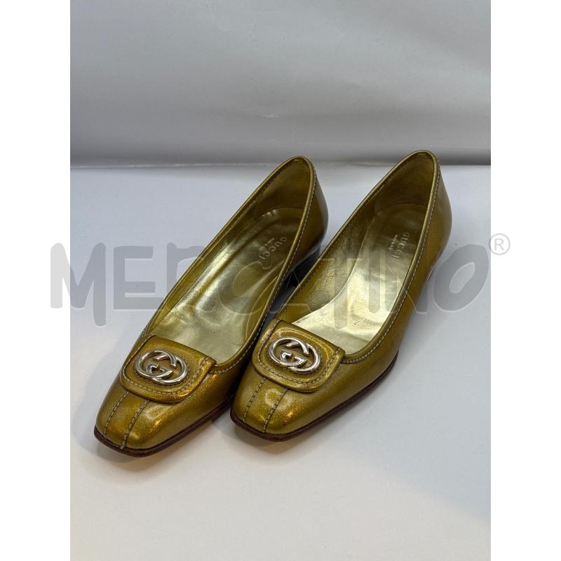 MOCASSINI DONNA GUCCI DORATE | Mercatino dell'Usato Genova sampierdarena 1