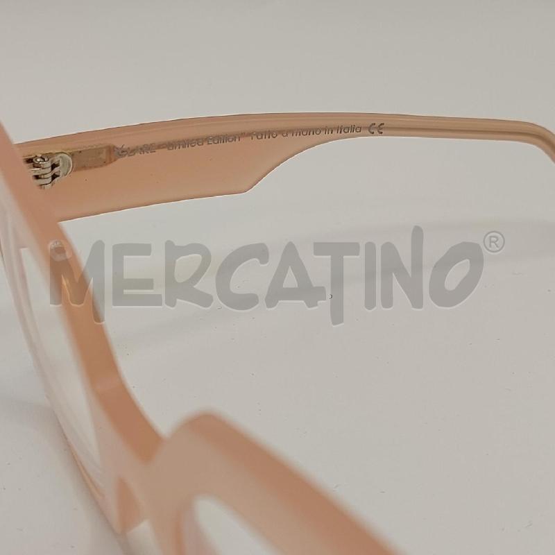 MONTATURA OCCHIALI ROSA GLARE MOD SABRINA | Mercatino dell'Usato Genova sampierdarena 3