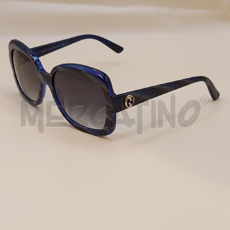OCCHIALI DONNA GUCCI BLU  | Mercatino dell'Usato Genova sampierdarena 1